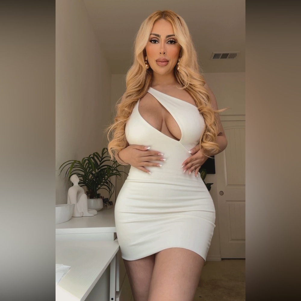 White dress